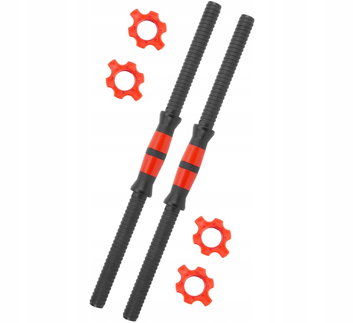 Hantle 2x30kg bitumiczne regulowane Z ŁĄCZNIKIEM zestaw 60kg GRYFY