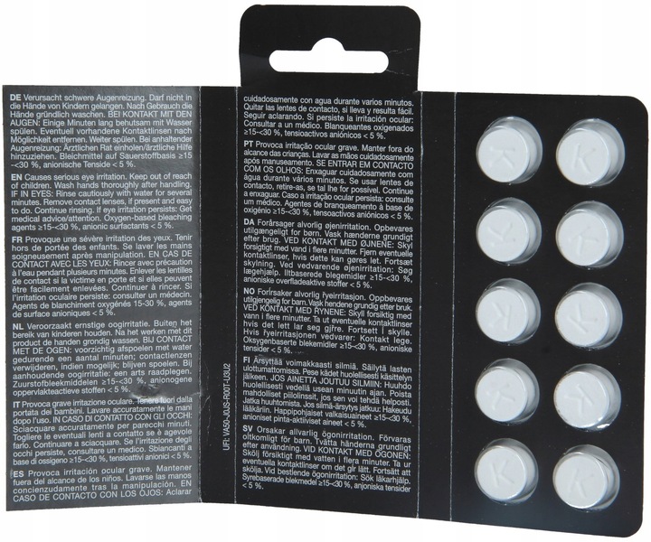 Tabletki Krups 10 sztuk do czyszczenia ekspresu czyszczące środek
