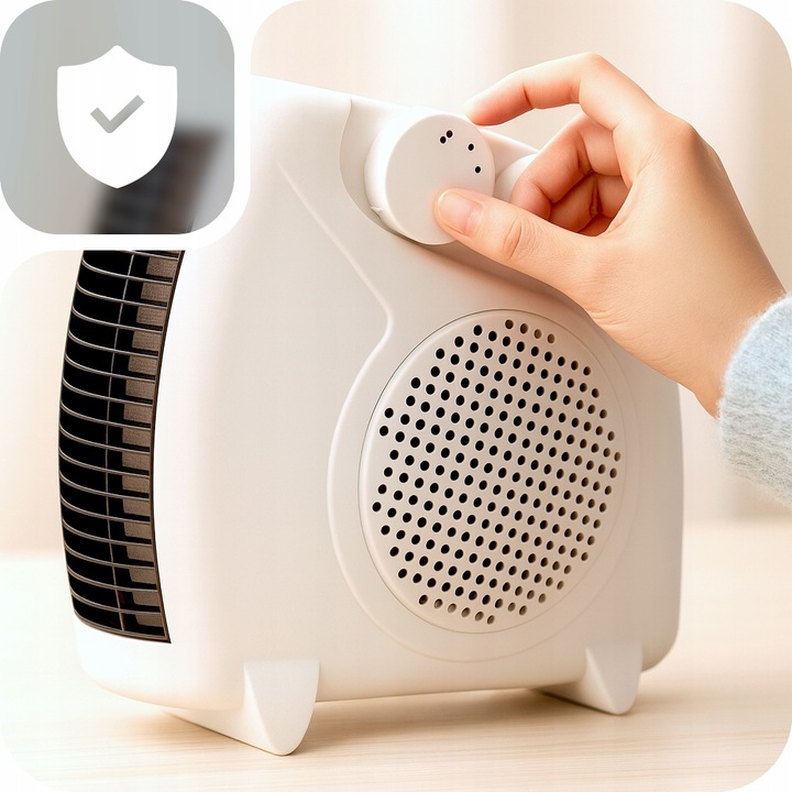 TERMOWENTYLATOR GRZEJNIK ELEKTRYCZNY 2000W FARELKA NAGRZEWACZ