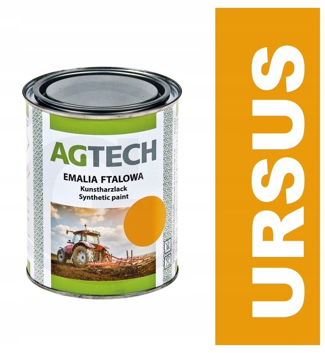 FARBA ŻÓŁTA do URSUS C-330 C-360 LAKIER AGTECH 800 ml