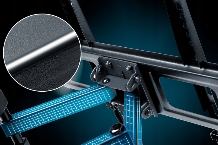 UCHWYT ŚCIENNY DO TELEWIZORA TV 23-60 cali wieszak obrotowy MEGA MOCNY