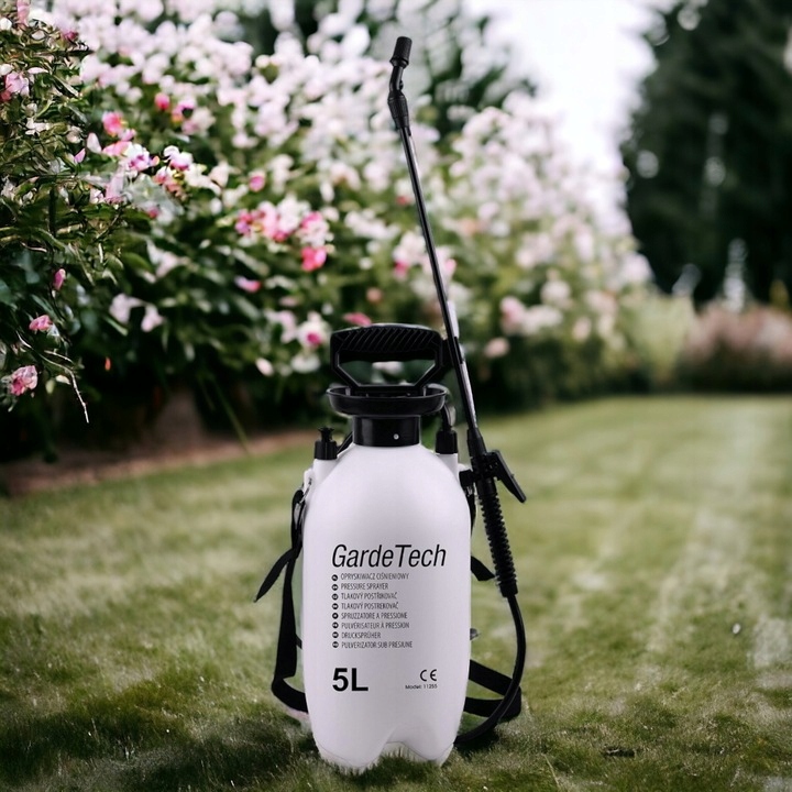 OPRYSKIWACZ CIŚNIENIOWY RĘCZNY 5L DŁUGA LANCA 88cm