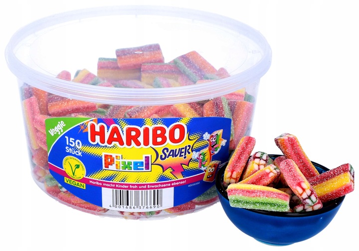 Żelki Haribo Rainbow Pixel 1,2 kg