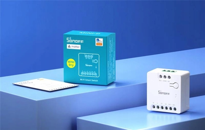 SONOFF MINI-D Inteligentny Przełącznik Sterownik Styk Beznapięciowy