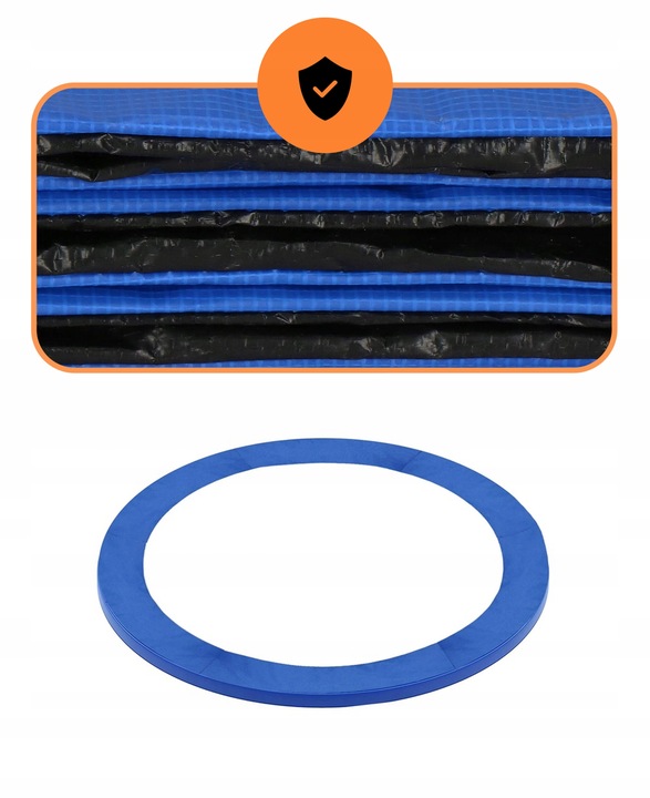 MOCNA OSŁONA SPRĘŻYN DO TRAMPOLINY 244-252 cm 8FT NA SPRĘŻYNY GRUBA