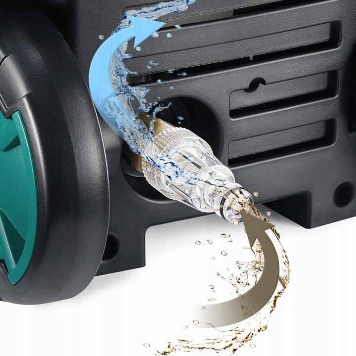 MOCNA MYJKA CIŚNIENIOWA 180bar POMPA ALUMINIOWA 2400W TURBO L8 +