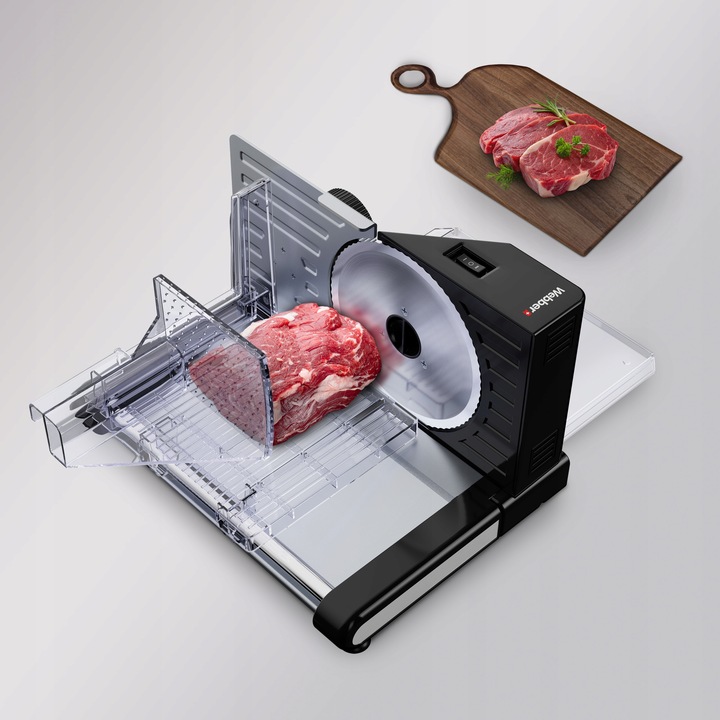 KRAJALNICA ELEKTRYCZNA WEBBER INOX 160W DO CHLEBA WĘDLIN SERA