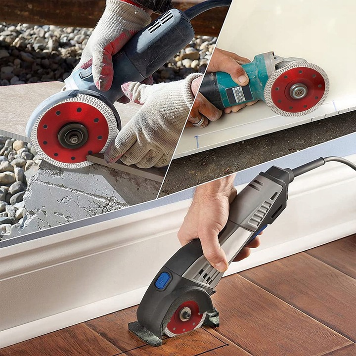 2x TARCZA DIAMENTOWA DO CIĘCIA GRESU PŁYTEK 125MM CERAMIKI BETONU SPIEKU