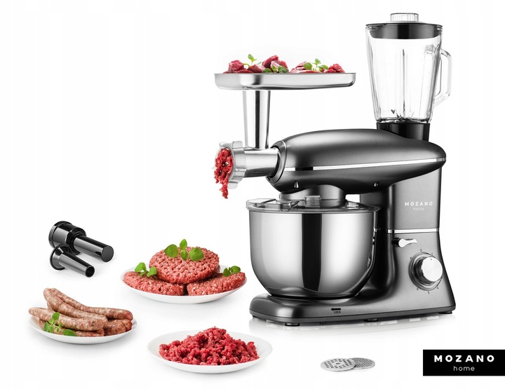 ROBOT PLANETARNY KUCHENNY 3200W BLENDER MIKSER DUŻY ZESTAW 6w1 MISA 6,2L