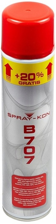 Spray-Kon B707 600ML KLEJ KONTAKTOWY W SPRAYU IN01