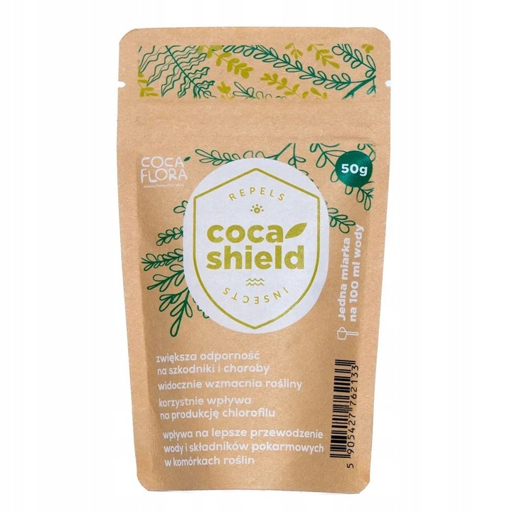 CocaShield Odżywka Do Roślin Ochrona ANTY - Szkodnik Niesamowicie