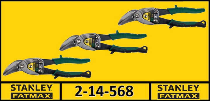 STANLEY FATMAX NOŻYCE DO BLACHY PRAWE 2-14-568
