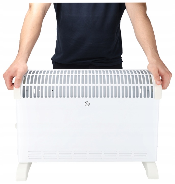 Grzejnik elektryczny Konwektorowy 2000W Kaloryfer Termostat Energooszczędny