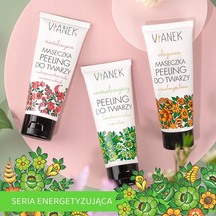 VIANEK Normalizujący peeling do twarzy