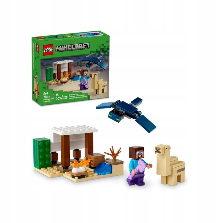 LEGO Minecraft - Pustynna wyprawa Steve'a (21251)