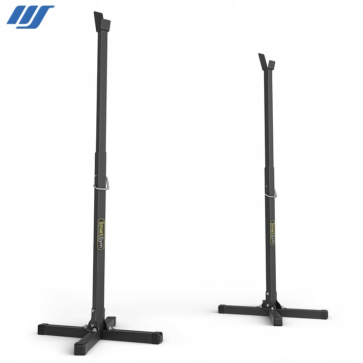 Stojaki pod sztangę regulowane do ćwiczeń siłownia asekuracja SmartGym