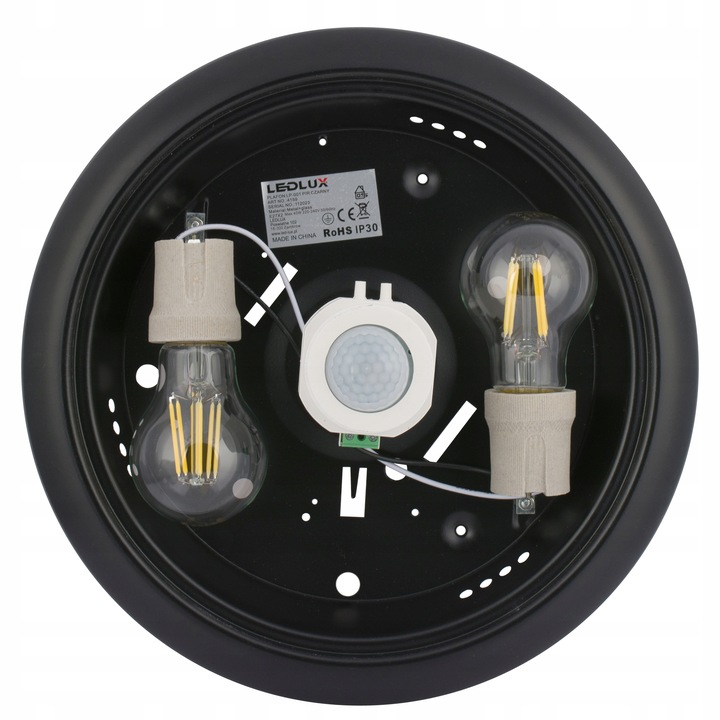 Plafon LED Lampa sufitowa Panel Czujnik ruchu i zmierzchu E27