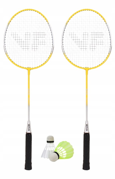 Zestaw rakiet do badmintona + lotki + pokrowiec VICFUN Hobby Typ B