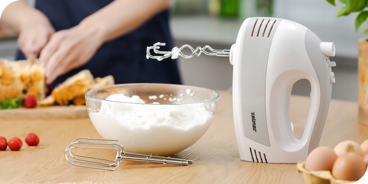 ZELMER ROBOT KUCHENNY MIKSER RĘCZNY ZHM 2450 MOCNY 700W 5 STOPNI REGULACJI