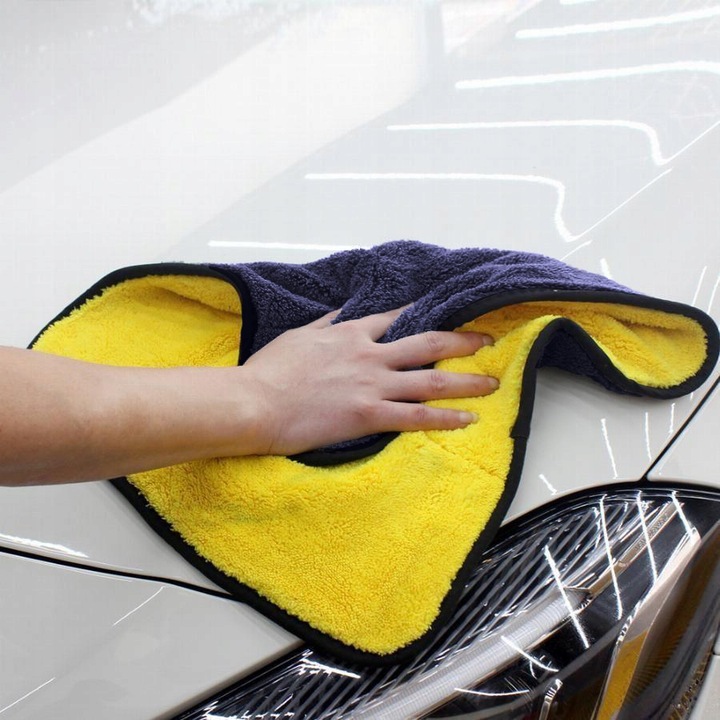 PUSZYSTY RĘCZNIK DO OSUSZANIA AUTA MYCIA MIKROFIBRA XXL CZYŚCIK ŚCIERKA