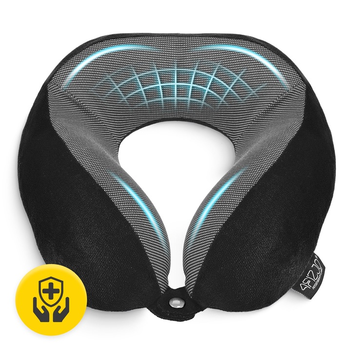 PODUSZKA PODRÓŻNA ROGAL NA SZYJĘ TURYSTYCZNA PIANKA VISCO MEMORY