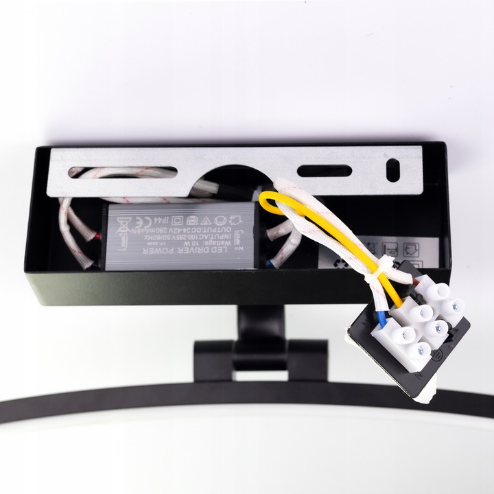 Kinkiet LED łazienkowy nad lustro OKRĄGŁY WYGIĘTY 10W