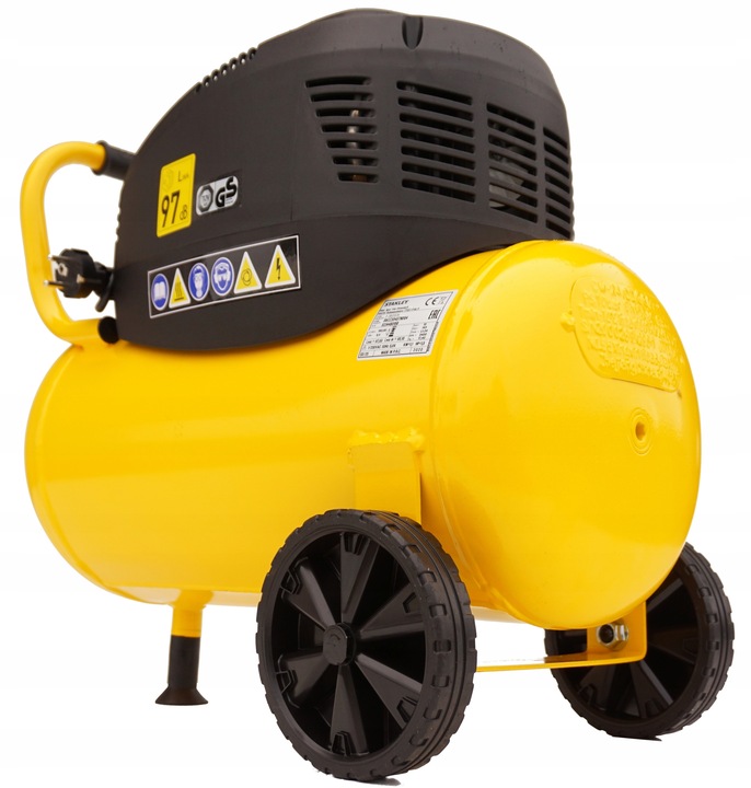 STANLEY KOMPRESOR BEZOLEJOWY SPRĘŻARKA 24L 10bar