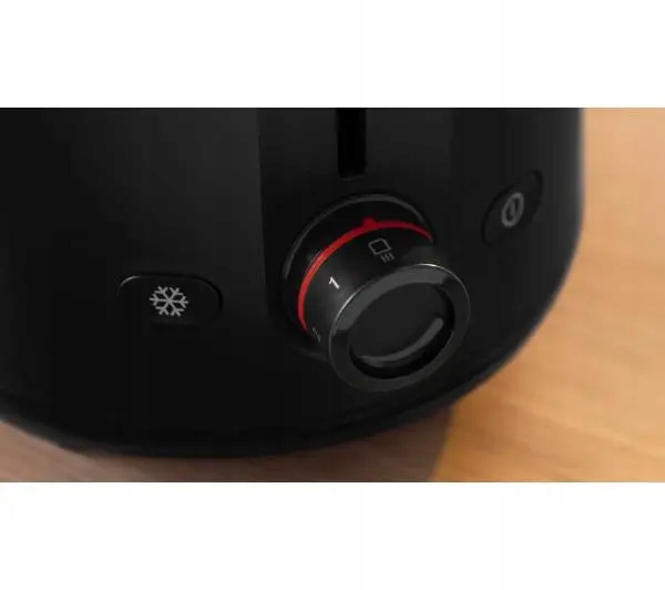 Toster Bosch MyMoment TAT2M123 Ruszt do bułek Rozmrażanie 950W Czarny