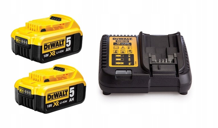 Zestaw combo XR wkrętarka DCD791 + zakrętarka DCF887 2x5.0Ah DCK268P2T