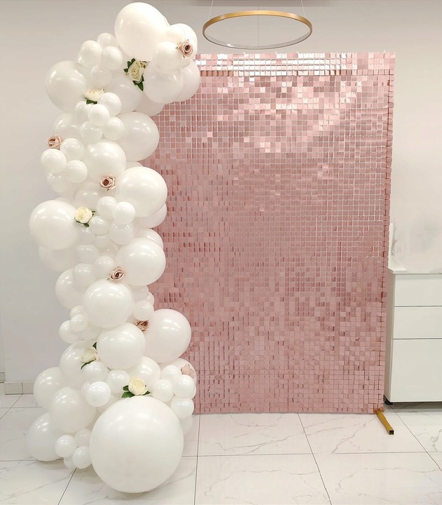 Balony Białe Duże Dekoracje Komunijne Zestaw Balonów Ślub Komunia