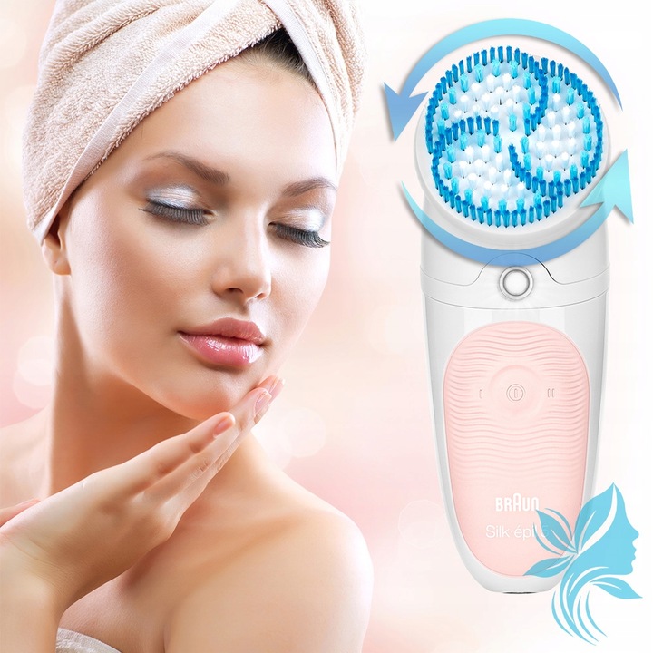 DEPILATOR BRAUN Silk-epil 5 (Wet&Dry) SensoSmart MICROGRIP + GŁOWICA SPA !