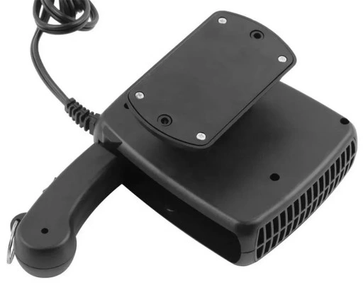 GRZEJNIK SAMOCHODOWY FARELKA NAGRZEWNICA DMUCHAWA NA SZYBE DO AUTA 12V 200W