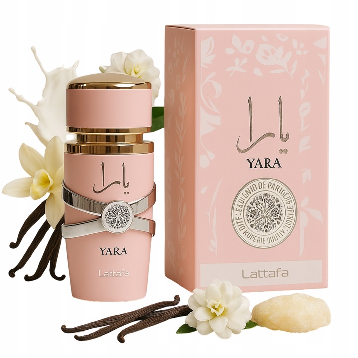 Perfumy Arabskie rózowe damskie 50ml LATTAFA YARA