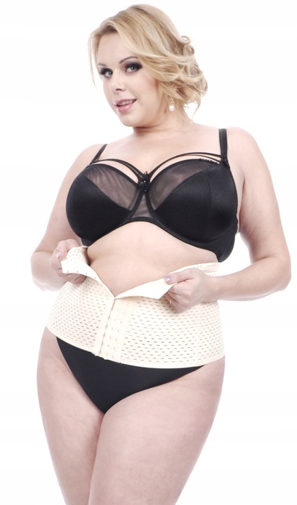 Orirose wysoki PAS mocno WYSZCZUPLAJĄCY modelujący brzuch z regulacją SIZE+