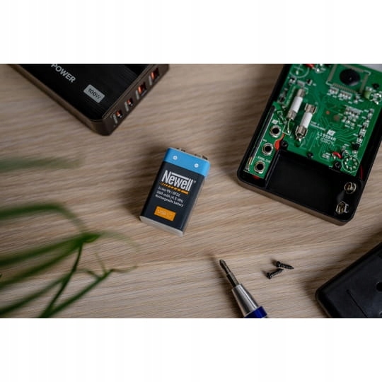 Bateria 9V R9 Z Wbudowanym USB-C Newell 500mAh