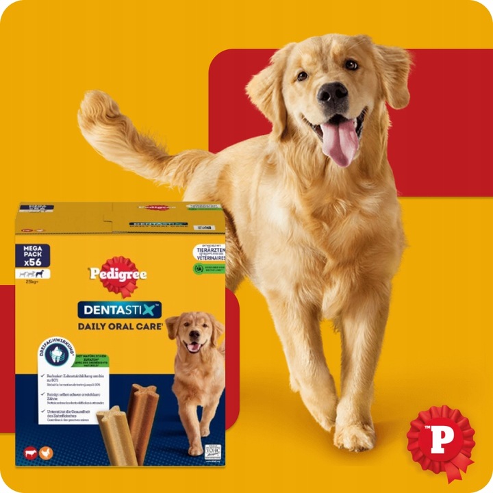 PEDIGREE DENTASTIX PRZYSMAKI DENTYSTYCZNE DLA PSA DUŻE RASY 56 SZT.