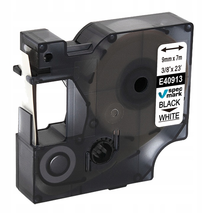 Taśma do DYMO D1 40913 9mm S0720680 ZESTAW 5 szt KOMPATYBILNA LABELMANAGER