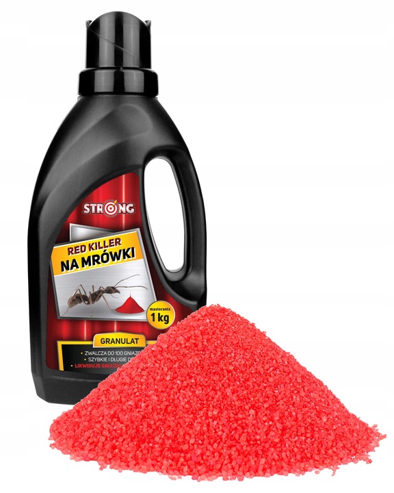 SILNY PROSZEK NA MRÓWKI W DOMU I OGRODZIE 1 KG