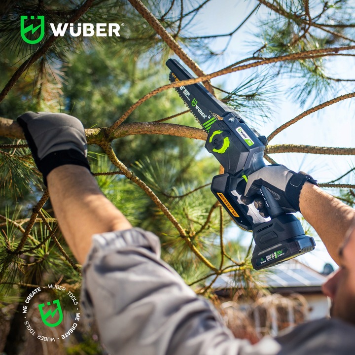 MINI PILARKA PIŁA ŁAŃCUCHOWA AKUMULATOROWA DO GAŁĘZI 2xAKU