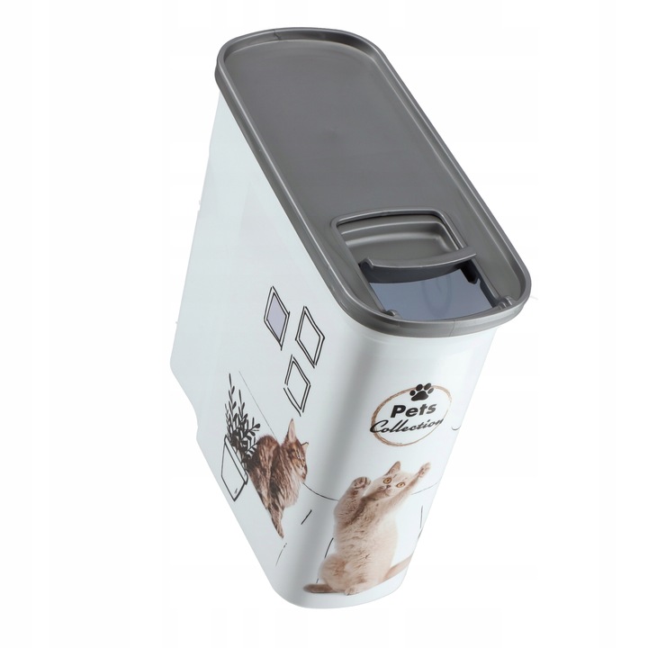 CURVER POJEMNIK NA SUCHĄ KARMĘ ŻWIREK DLA KOTA 2L