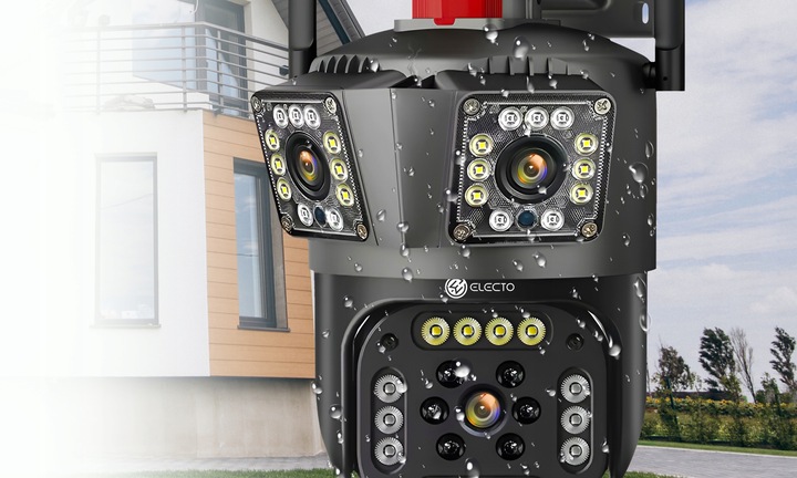 KAMERA WIFI IP SMART OBROTOWA FULL HD ZEWNĘTRZNA POTRÓJNA ZOOM MONITORING