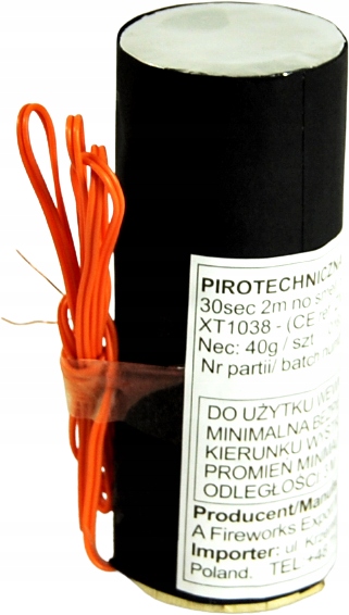 SCENICZNA FONTANNA ISKIER BEZZAPACHOWA XT1038 NO SMELL 30sek/2m 1szt