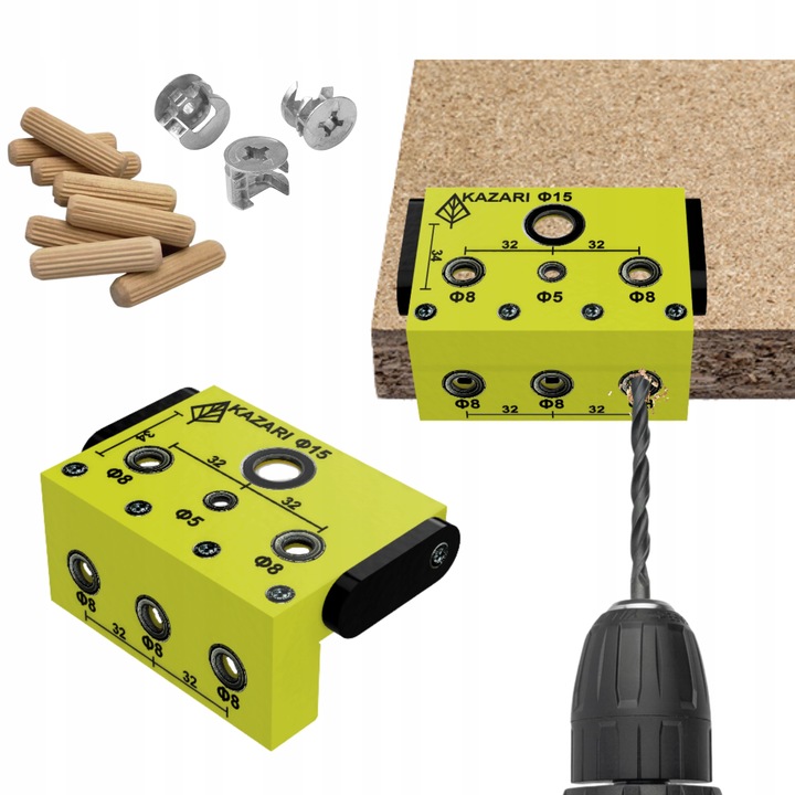 SZABLON WZORNIK DO WIERCENIA DO KOŁKÓW MIMOŚRODÓW WZMOCNIONY