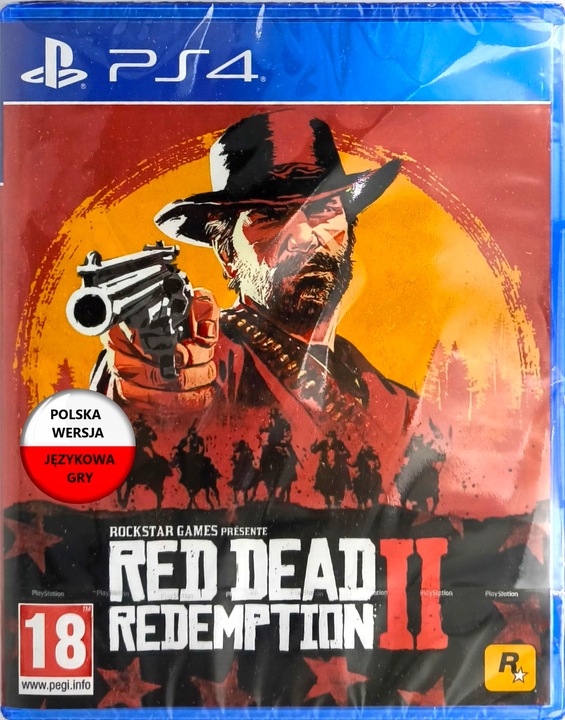 RED DEAD REDEMPTION II 2 NOWA PO POLSKU PS4