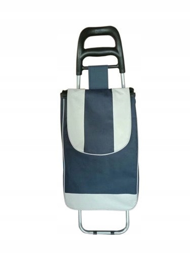 WÓZEK TORBA NA ZAKUPY NA KÓŁKACH SKŁADANY + POTRÓJNE KOŁA NA SCHODY