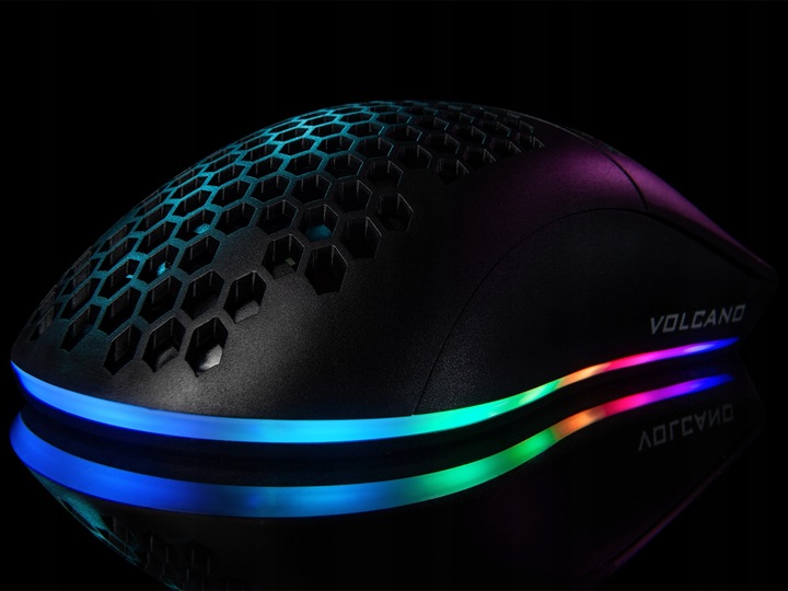 PRZEWODOWA MYSZKA GAMINGOWA 12400 DPI RGB USB MODECOM VOLCANO SHINOBI 3327
