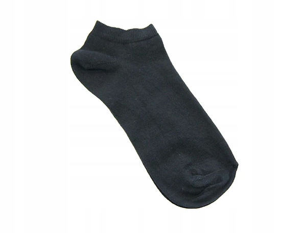 12x Niskie Skarpetki Męskie Stopki Skarpety Bawełniane Czarne MORAJ 39-42