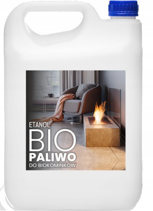 Biopaliwo do kominka 3x5L 15L bezzapachowe bioetanol etanol BEZDYMNY BOMAR