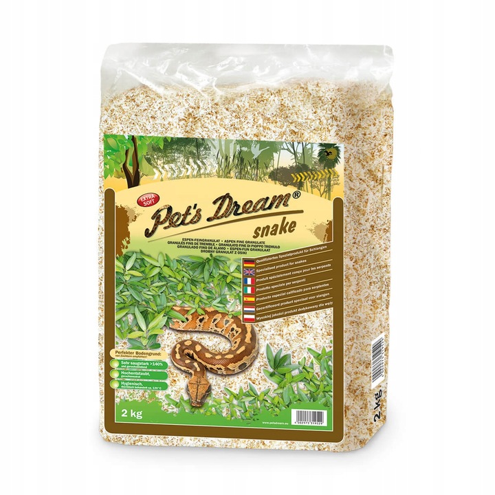 Podłoże lignocel PETS DREAM dla węży