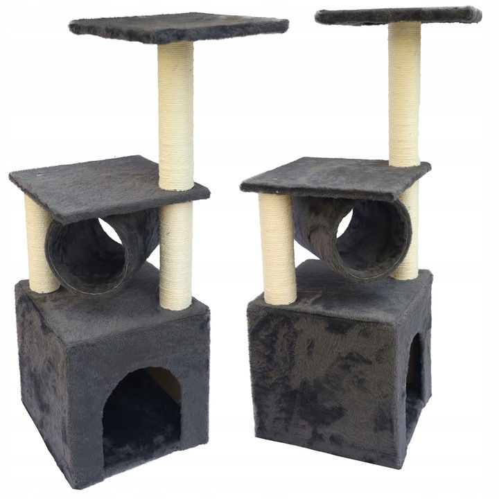 DRAPAK DLA KOTA WIEŻA LEGOWISKO do leżenia DOMEK Budka 4 Poziomy Tuba